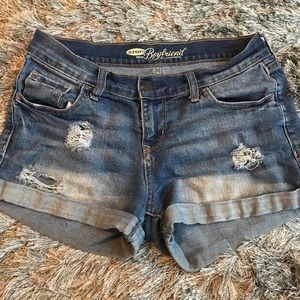 Mid Rise Old Navy Boyfriend Jean Short